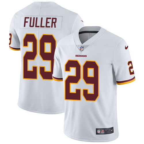 Nike Redskins #29 Kendall Fuller White Men's Stitched NFL Vapor Untouchable Limited Jersey - Click Image to Close